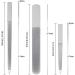 Jaopary 3-Piece Nail File Set Stainless Steel Double-Sided Nail File Buffer File Nail File Suitable for Salon Family and Travel - Buy Online on GoSupps.com