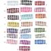 Dajidafu 1 Set French Tip Press on Nails Extra Long Artificial Glittery Toe Tips Adhesive Tabs Art Decals Gifts Decorations rosered - Buy Online on GoSupps.com
