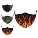 COOL Mask Unisex Premium Reusable Washable Face Mask Protective Mask (Pack of 3) One Size Artist Design-1l-3-009