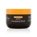 Ahuhu thicking caffeine energy mask (150 ml)-hair mask with organic caffeine & hair-thickening rice strength stimulated & vitalized scalp & hair supports hair growth vegan hair care thickening caffeine energy dose 150ml
