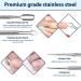 Ingrown Toenails Tool Set - 50pcs Correction Stickers & 4 Pedicure Tools for Effective Treatment - Buy Online on GoSupps.com