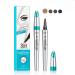 Eyebrow Pencil Eyebrow Microblading Pen-Liquid Waterproof Eyebrow Pencil-Eye Makeup Eyebrow Pen Micro 4 Point Brow Pen Lift & Snatch Eyebrow Microblading Pen-Natural Looking Brows Makeup-01Light brown 01#