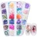 URFEDA Nail Sequins Colourful Flakes Irregular Nail Decoration 3D Glitter Sequins Nail Decals Art DIY Nail Art Decoration Sticker for Nails Nail Art Sequins Rhinestone Nail Art Manicure - Buy Online on GoSupps.com