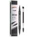Curved eyebrow pen Natural Eyebrow Pen 2in1 eyebrow pencil eyebrow pencil eyebrow pen 2 fork tip natural waterproof eyebrow pen with micro fork tip and precise Brown