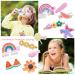 28 Colorful Sweet Hair Clips for Girls | Fashionable Floral & Fruit Hair Accessories | Cute Animal & Dessert Styles | Non-Slip Metal Buttons - Buy Online on GoSupps.com