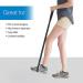 Leg Lifter Strap | Extra Long Leg Strap with Webbed Loops | Rigid Hand Strap & Foot Loops Leg Lift Assist & Riser Mobility Tool for Wheelchair Hip & Knee Surgical - Buy Online on GoSupps.com