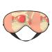Retro Abstract Shades Unisex Elastic Adjustable Buckle Design Blackout Sleep Eye Mask for Home Travel Yoga Office Nap