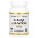 California Gold Nutrition S-Acetyl L-Glutathione 100 mg 30 Veggie Capsules