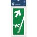 Pubblimania Emergency Exit PVC Sign - Robust Indoor/Outdoor Use (29 x 13 cm) - Stairs & Ladders Right Exit Indicator - Buy Online on GoSupps.com