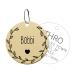 Corolla Elegance style - 316 stainless steel dog CAT ID Tags double -sided engraved with a safe edge polishing - perfectly complements the grace appearance of your cat flower crown