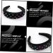 MAGICLULU Headband Wide Hairband Wide Sponge Hair Band Rivet Sponge Hairband Wide Sponge Hairband Wide Hair Band - Buy Online on GoSupps.com
