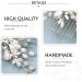 Zoestar Wedding Hair Combs Slides Silver Crystal Headpiece Pearl Bridal Hair Jewelry Rhinestone Hair Accessories for Women and Girls - Buy Online on GoSupps.com
