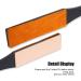 Double Size PU Leather Razor Pier & Strap for Manual Shaving | Premium Straight Razor Sharpener - Buy Online on GoSupps.com