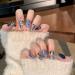 Temperament manicure new handmade explosions wearing custom nail nail patch nail.(Medium -T XS) - Buy Online on GoSupps.com