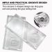 2-in-1 Eyelash Extension Crystal Palette & Glass False Eyelash Stand Tray - Streak Tile Holder for Lashes Glue & Nail Art - Set of 3 Pieces - Buy Online on GoSupps.com