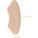 SAFIGLE 6 Pairs Back of Heel Cushion Inserts - Comfortable Heel Pads for Too Big Shoes | Beige Heel Grips | Perfect Heel Cushions for Everyday Use - Buy Online on GoSupps.com
