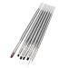 7 Pieces Sets Nail Art Brush Drawing Line Pen for Manicure Design Painting Dots Detailing Pens Brush