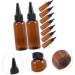 Lot De 10 Flacons Applicateurs De Teinture Capillaire 50 Ml En Plastique Souple Marron Bouteilles Rechargeables Vides Bouchon Noir Pour Coloration Cheveux Et Soin Capillaire Professionnel - Buy Online on GoSupps.com