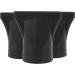 TOVINANNA Black Nylon Hair Dryer Diffuser Nozzle: 3pcs Salon Hair Dryer Nozzle Replacement Narrow Concentrator Blow Flat Drying Nozzle Blow Dryer Attachment for Salon Use - Buy Online on GoSupps.com
