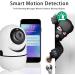 YUNSYE WiFi Home Camera Pet Camera Baby/Dog/Cat/Pet Camera with App Indoor Security Camera 1080P Night Vision 2-Way Audio Motion Sound Detection Works (White) - Buy Online on GoSupps.com