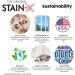 Effective Stain Remover for Laundry Carpet & Upholstery - 8 oz Cleaner | International Shipping Available - Buy Online on GoSupps.com