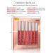 6-Piece Nude Lip Gloss & Matte Lipstick Set | Waterproof Long-Lasting Makeup | Non-Stick Cup Fade-Proof Lip Color - Buy Online on GoSupps.com