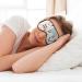 BREAUX Llama Cactus Print Double Sided Eye Mask | Blackout Sleep Mask for Men & Women | Comfortable All-Night Sleep - Buy Online on GoSupps.com