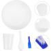 UPKOCH 4pcs Prison Cup & Bowl Set | Durable Spoon & Manual Toothbrush | Practical Mini Bowl for Travel & Outdoor - Buy Online on GoSupps.com