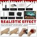 Professional Halloween SFX Makeup Kit - Special Effects Fake Blood Teeth & Brushes for Vampire Cosplay | International Shipping - Buy Online on GoSupps.com