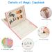 Offcup Magical Booklet - 4pcs Reusable Calligraphy Exercise Book with 2 Pen Holders & 16 Pen Mings - Ideal for Handwriting Practice - Buy Online on GoSupps.com