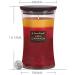 Aroma Naturals 3-Layer Scented Candle 21.52 oz - Apple Cinnamon | 100 Hours Burn Time | Natural Soy Wax with Wooden Lid - Buy Online on GoSupps.com
