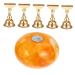 FOMIYES 3 Sets Manicure Practice Base Practice Nail Stand Nail Art Practice Stand Nail Tip Practice Holder Nail Stand Display Nail Display Stand Nail Art Tool Resin Magnetic Rack Bracket