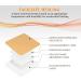 Silicone Adhesive Foam Wound Dressing 4x4 with Border - 10 Pack | Sterile 5-Layer Gel Pad for Pressure Ulcer, Leg Ulcer, Diabetic Foot Ulcer - Buy Online on GoSupps.com