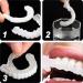 Wttfc 2 Pairs Dentures Temporary Denture Cosmetic Denture Temporary Dentures for Upper and Lower Jaw for Men and Women with Box - Buy Online on GoSupps.com