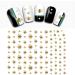 Bee 3D Nail Stickers - 2 Sheets DIY Self-Adhesive Insect Nail Art Decals - Buy Online on GoSupps.com