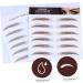 DOITOOL 4pcs Shaper Like Imitation Tool Female Sticker Eyebrows Women Girl Makeup Eyebrow for False Water - Buy Online on GoSupps.com