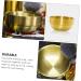 Buy FRCOLOR Foam Dishwasher Shaving Cup for Men - Stainless Steel Shaving Bowls & Cream Cups - Perfect Beard Shaving Tools - 9x9x4.9CM Golden - Buy Online on GoSupps.com