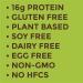 Munk Pack Oatmeal Raisin Spice Protein Cookie - 16g Protein, Soft Baked, Vegan, Gluten Free | 6 Pack 2.96oz - Buy Online on GoSupps.com