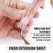100 Pieces Silk Fiberglass Nail Extensions Kit - Professional Gel Manicure Tool for Fingernail Repair - Buy Online on GoSupps.com