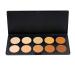 FantasyDay 10 Color Long-Lasting High Opacity Concealer Palette | Full Coverage Contouring Makeup Gift Set with Applicator - Buy Online on GoSupps.com
