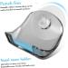 BUIFULSIC 6S Razor Holder with Suction Cup Wall Bracket | Bathroom Hook for Hot Razor & Cloakroom Stand | Durable Razor Organizer - Buy Online on GoSupps.com