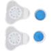 2pcs Deodorant Triangular Block for Home Office School - Prevents Clogging and Spray Proof - Buy Online on GoSupps.com