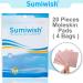 Sumiwish Moleskin for Feet - 20 Blister Prevention Patches for Foot Care - Buy Online on GoSupps.com