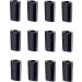 Healthcom 15 Pcs 0.5 Oz Plastic Deodorant Containers - 15ml Oval Lip Balm Tubes - Refillable Empty Tubes for DIY Lipstick and Deodorant (Black) - Buy Online on GoSupps.com
