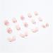 Nail Art Patches Beautiful and Fashionable Nail Patches Finger Decorations Beauty and Decorative Supplies Simple Oval French Manicure European and American Flame Pink and White Sweet Fake Nails R789 French Flame - Buy Online on GoSupps.com