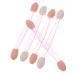 VINTORKY 1 Set Eye Shadow Brush Dual Sides Eye Shadow Beauty Sponges Eyeshadow Sponge Applicator Plastic