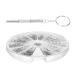 Healeved 1 set screw nuts watch bracelet pipe watch bracelet made of stainless steel glasses repair set bracelet hose remove the bracelet miniature kits heavy tool metal