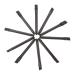 Didiseaon 10 Pcs Eye Shadow Brush Makeup Brush Ladies Suits Smudge Brush Cosmetic Brush Set Double Head Miss