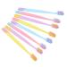 Collbath 10 pieces of soft toothbrush wear -resistant tooth toothbrush soft travel toothbrush ergonomic toothbrush hand toothbrushes for adult travel toothbrushes for