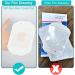 10 Pcs Waterproof Chest Catheter Shower Cover Non-Stick 4x4.75 Inch Chemo Port Protector | IV Line & Wound Bandage Dressing - Buy Online on GoSupps.com